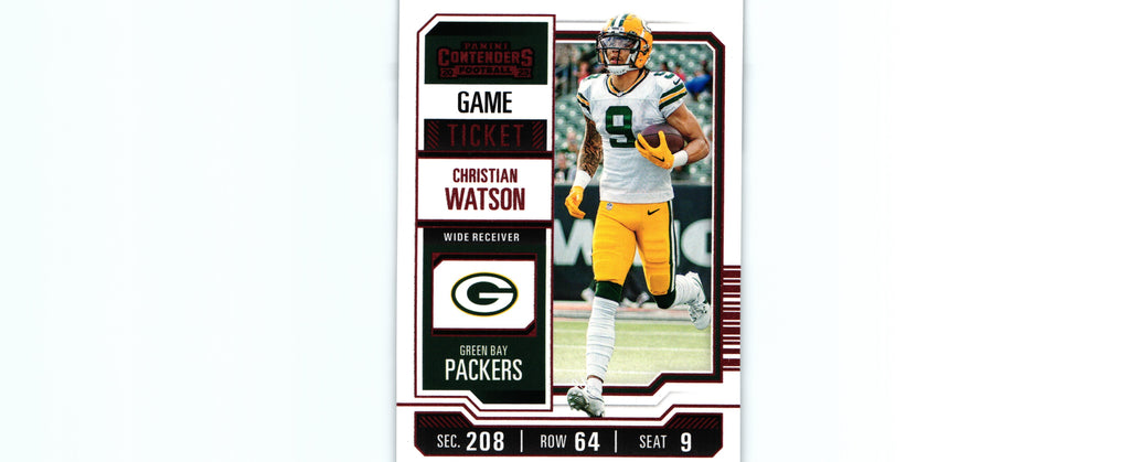 Christian Watson 2023 RED Contenders #37