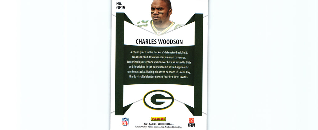 Charles Woodson 2021 Score GF15