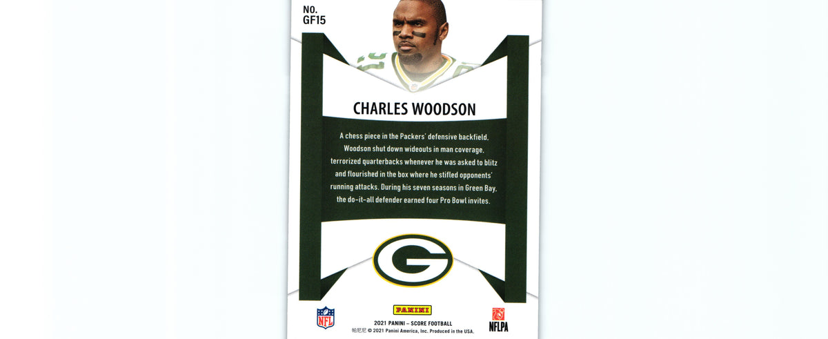 Charles Woodson 2021 Score GF15