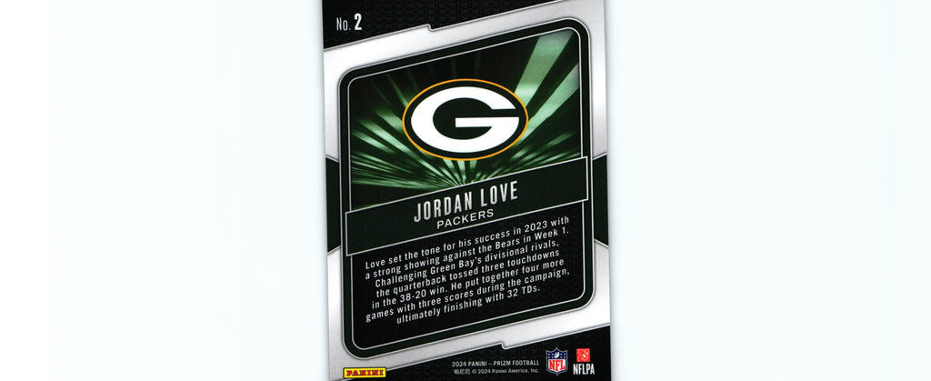 Jordan Love 2024 Prizm #2
