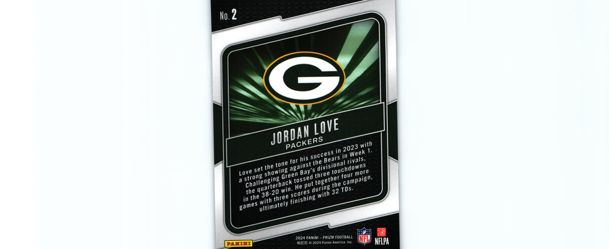 Jordan Love 2024 Prizm #2