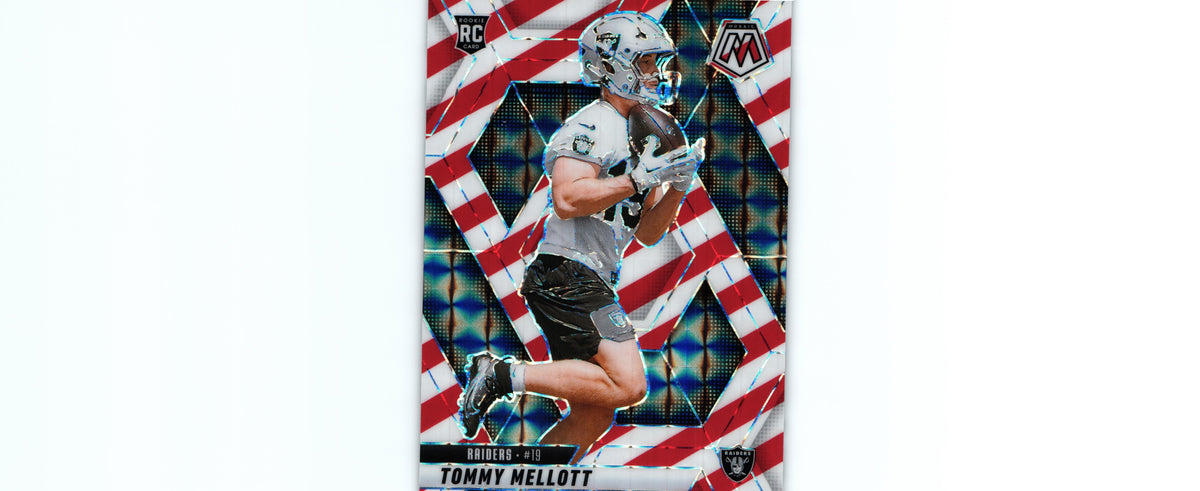 Tommy Melott 2025 RED WHITE STRIPES Mosaic #389 RC