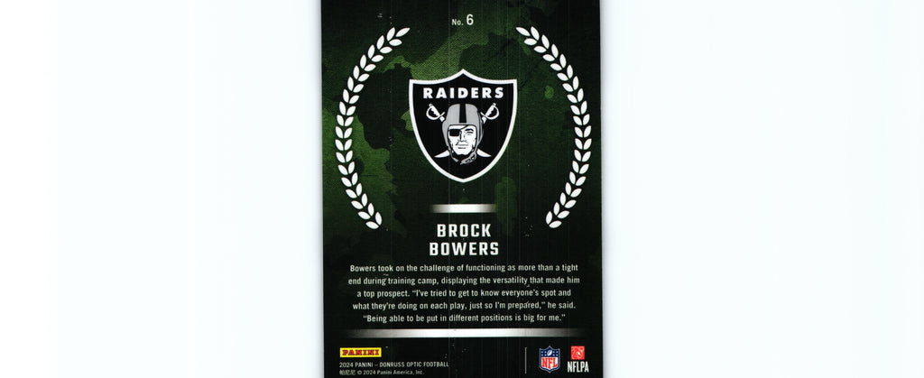 Bowers 2024 Donruss Optic #6 RC