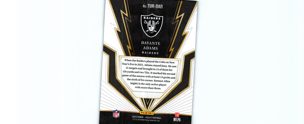 Davante Adams 2023 Select TUR-DAD