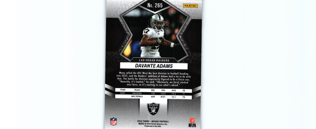 Davante Adams 2022 Mosaic #265
