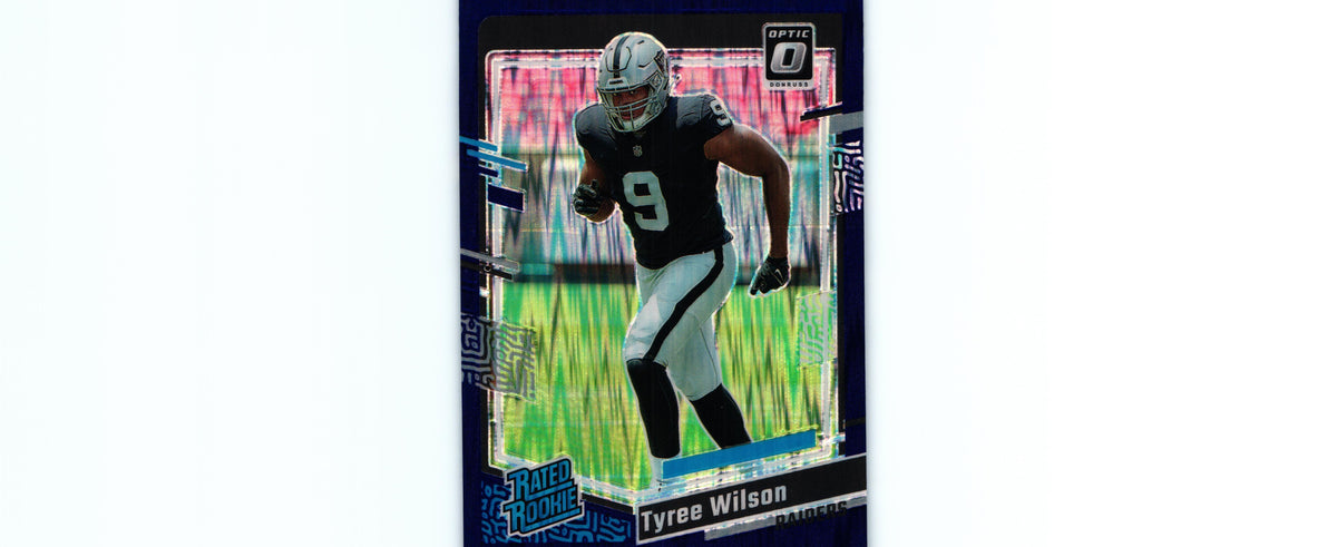 Tyree Wilson 2023 PURPLE SHOCK Donruss Optic #262 RC