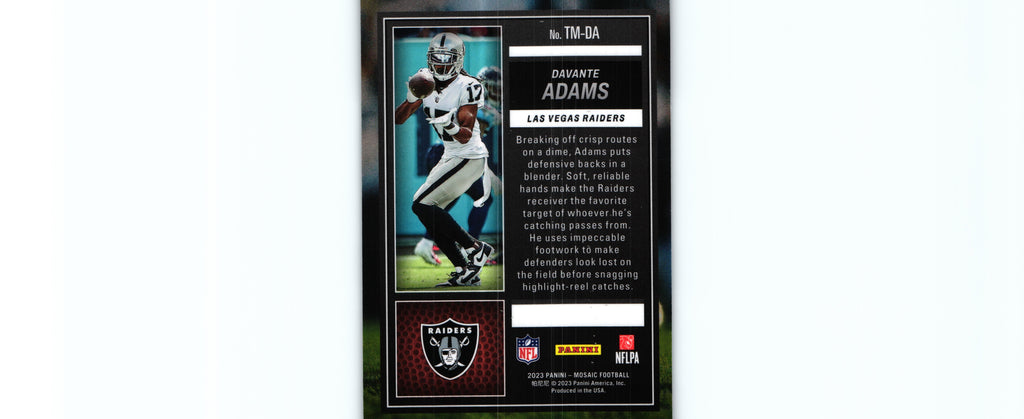 Davante Adams 2023 Mosaic TM-DA