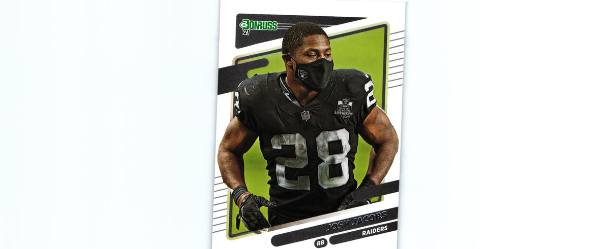 Josh Jacobs 2021 VARIATION Donruss #85.2