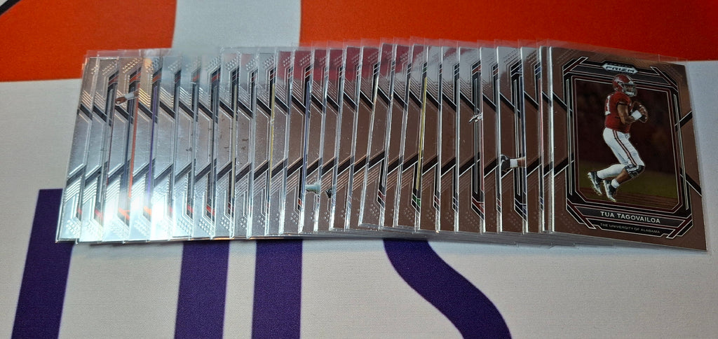 47x 2023 Prizm Draft Picks Base Set inkl.19 RC, keine Doppelten