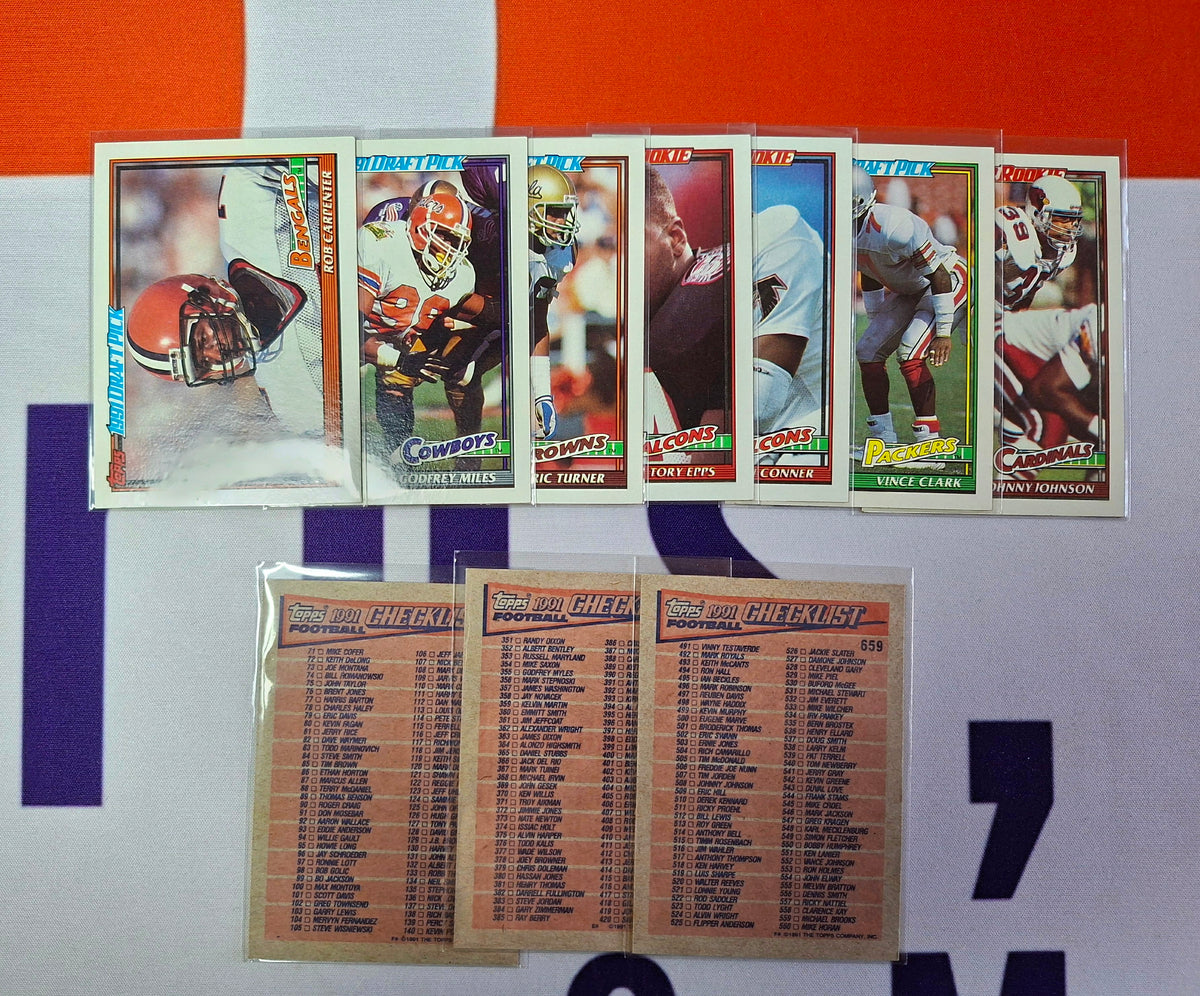 91x 1991 Score Base Set inkl.7 RC,keine Doppelten