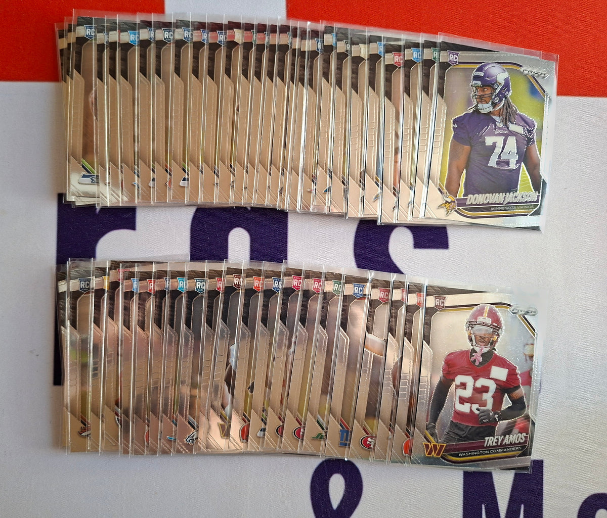 165x 2025 Prizm Base Set inkl.49 RC,keine Doppelten