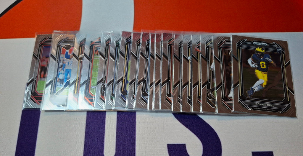 47x 2023 Prizm Draft Picks Base Set inkl.19 RC, keine Doppelten