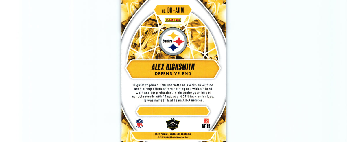 Alex Highsmith 2025 Absolute DD-AHM