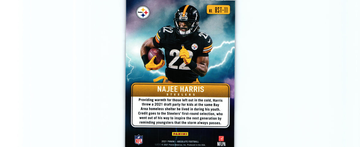 Najee Harris 2021 Absolute BST-11 RC