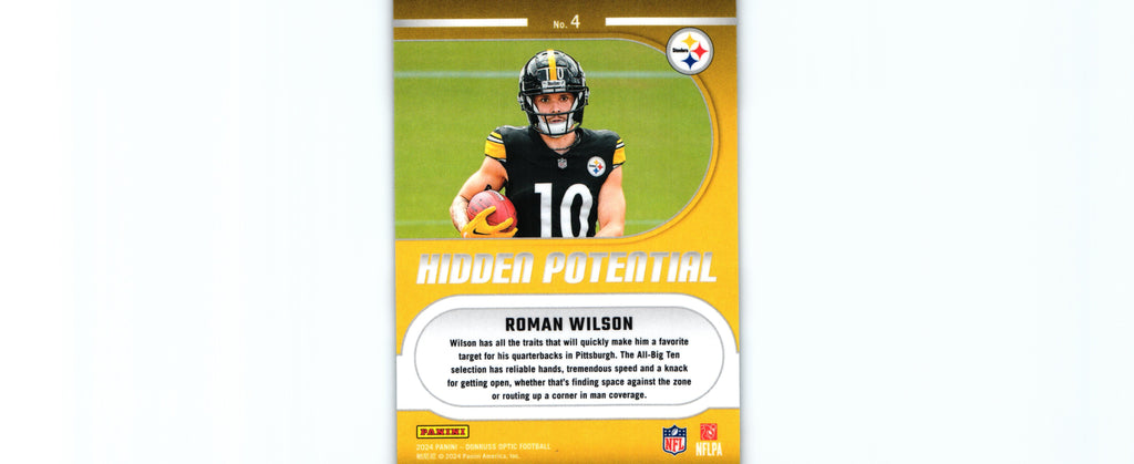 Roman Wilson 2024 Donruss Optic #4 RC