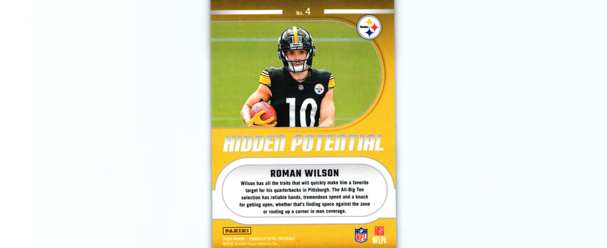 Roman Wilson 2024 Donruss Optic #4 RC