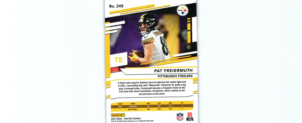 Pat Freiermuth 2022 RED Prestige #249 /449
