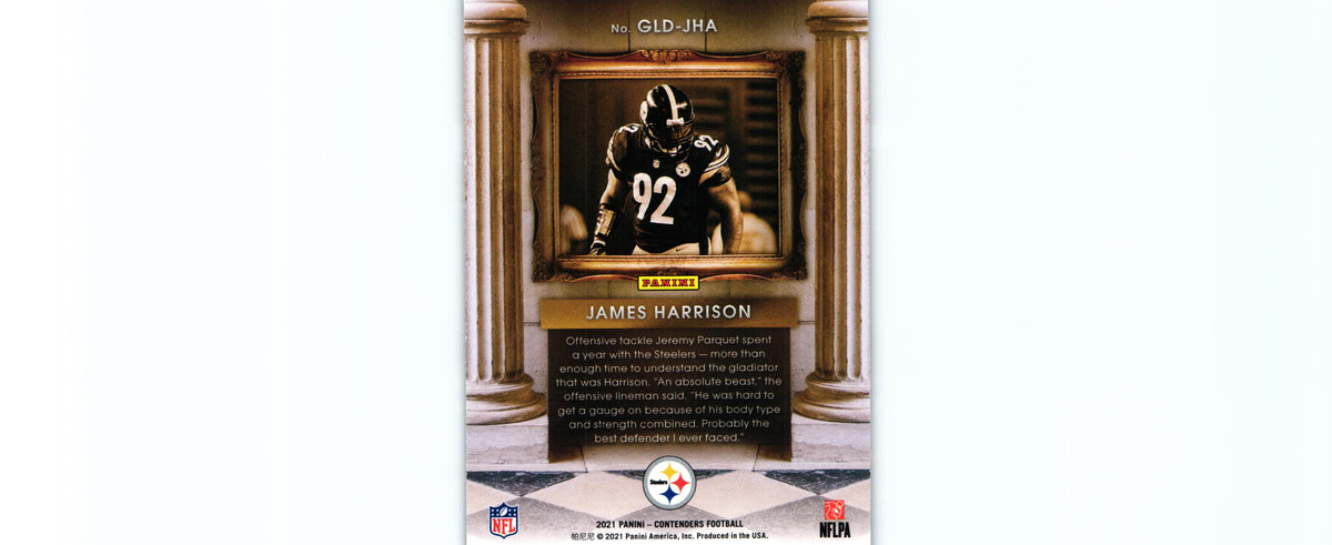 James Harrison 2021 Contenders GLD-JHA