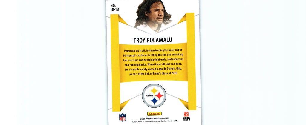 Troy Polamalu 2021 Score GF13
