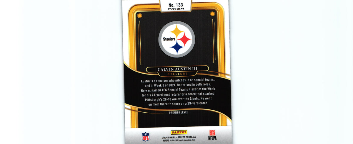 Calvin Austin 2024 RED&YELLOW Select #133