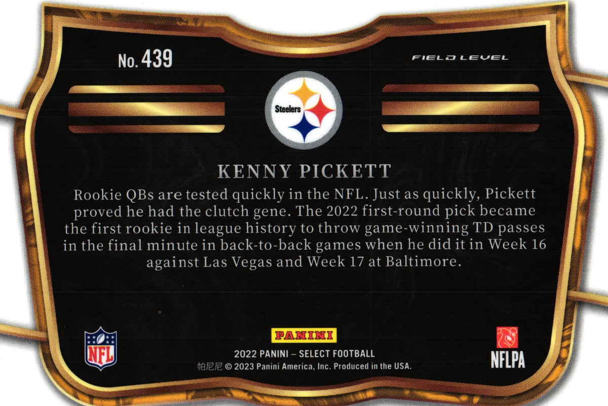 Kenny Pickett 2022 Select #439 RC