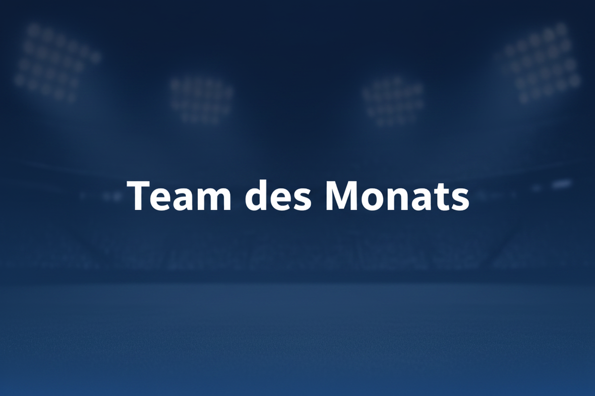 Team des Monats Header – NFL Style