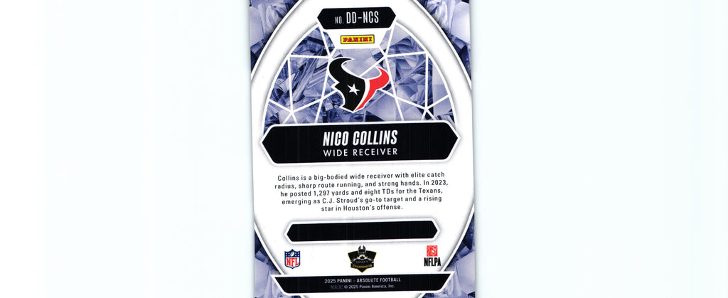 Nico Collins 2025 Absolute DD-NCS
