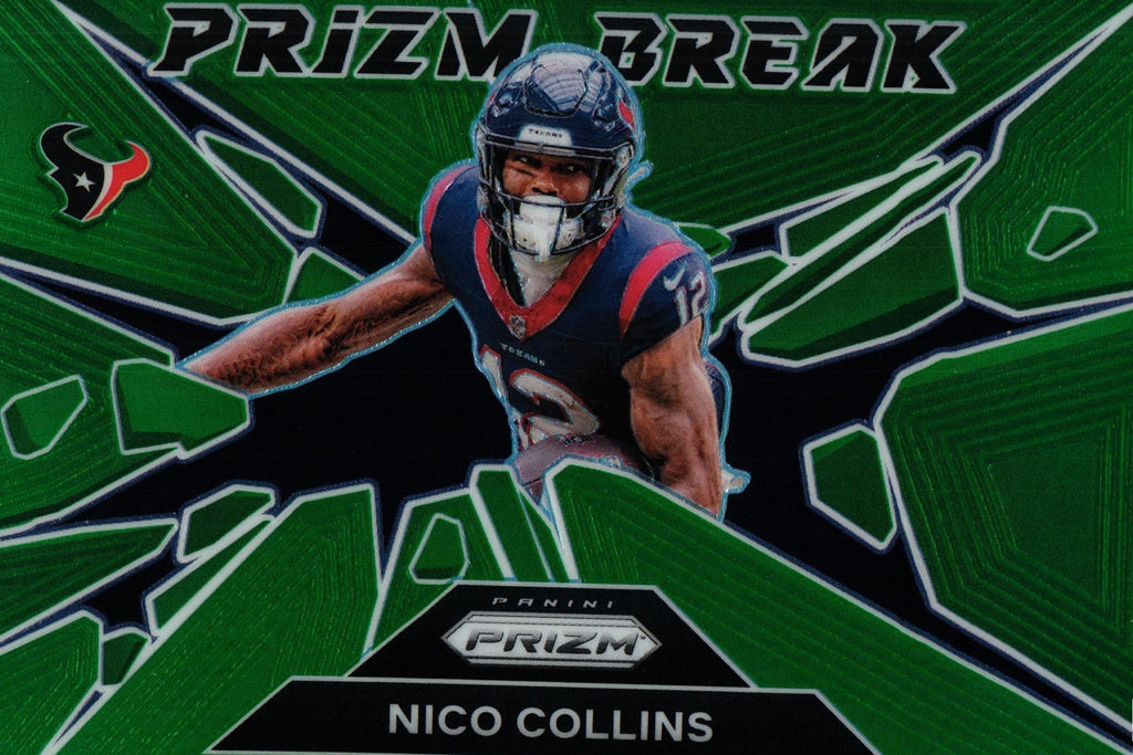 Nico Collins 2024 GREEN Prizm #3