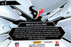 Nico Collins 2024 GREEN Prizm #3