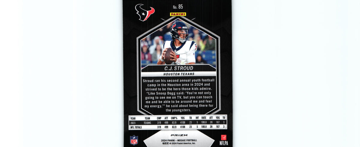 C.J. Stroud 2024 GREEN Mosaic #85
