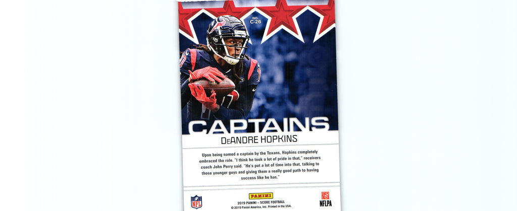DeAndre Hopkins 2019 Score C-26
