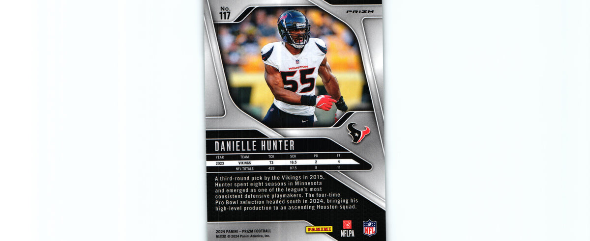 Danielle Hunter 2024 GREEN Prizm #117
