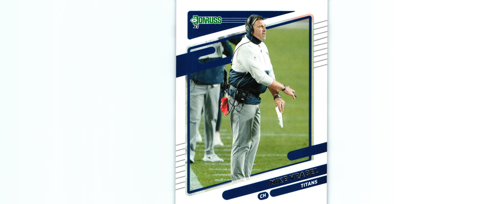 Mike Vrabel 2021 VARIATION Donruss #12.2